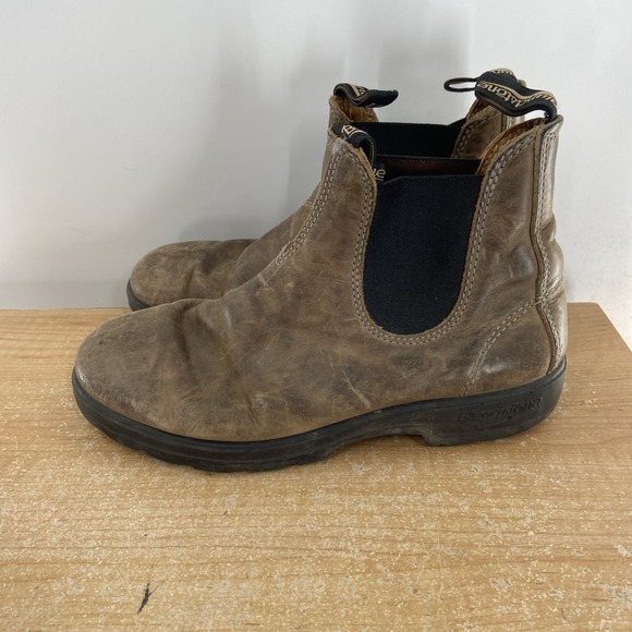 Blundstone Chelsea Boots Mens AU 6 US 7 Brown Leather Rustic Chelsea Ankle main image 6